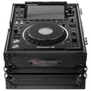 Odyssey FZ3000BL Pioneer CDJ3000 Flight Case avec panneau arrière amovible (noir)