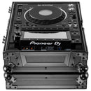 Odyssey FZ3000BL Pioneer CDJ3000 Flight Case avec panneau arrière amovible (noir)