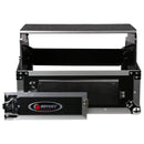 Odyssey FZGS1002 - 10U Top Slanted 2U Bottom Vertical Pro Combo Rack with Glide Platform