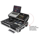 Odyssey FZGS1RA1272W Flight case compact réversible Rane Twelve et Rane Seventy/Seventy-Two Battle DJ Coffin avec plateforme coulissante