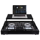 Odyssey FZGSADDJSR2BL - Black Pioneer DDJ-SR / DDJ-SR2 Flight Case with Angle Glide Platform