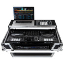 Odyssey FZGSDDJ1000W1 Pioneer DDJ-1000/DDJ-1000SRT Flight Case avec espace rack 1U et plate-forme coulissante