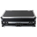 Odyssey FZGSDDJ1000W1 Pioneer DDJ-1000/DDJ-1000SRT Flight Case avec espace rack 1U et plate-forme coulissante