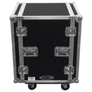Odyssey FZS14W - Flight-case rackable 14U avec roulettes