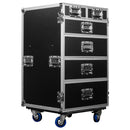 Odyssey FZWB6WDLX - Flight-case de luxe à six tiroirs avec roulettes et table d'appoint