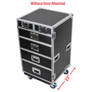 Odyssey FZWB6WDLX - Flight-case de luxe à six tiroirs avec roulettes et table d'appoint
