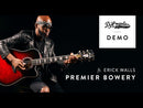 D'Angelico DAPD500VNATAPS PREMIER BOWERY Series - Guitare électrique acoustique Bowery Dreadnought CE - Vintage Naturel