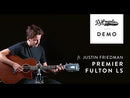 D'Angelico PREMIER FULTON Series 12-String Acoustic Electric Guitar (Aged Mahogany)