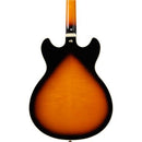 Ibanez Artstar AS113 Guitare électrique semi-creuse avec micros Super 58 - Brown Sunburst