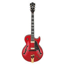 Ibanez GB10SEFMSRR George Benson Signature Hollow Body Electric Guitar (Sapphire Red)