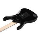 Ibanez JEMJRBK Steve Vai Signature Series Guitare électrique avec micros Quantum - Noir