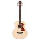 Guild Westerly Jumbo Jr Bass Flame Maple Acoustic Bass Guitar - Antique Blonde Satin