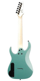 Ibanez PGMM21-MGN Paul Gilbert Signature - Guitare électrique 6 cordes à diapason court (diapason 22,2") - Mikro-Metallic Light Green