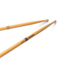 Pro-Mark R2BAGC Rebound 2B ActiveGrip Baguette en hickory transparent - Pointe en bois de gland