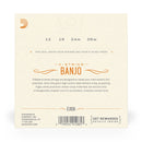 D'Addario EJ63i Irish Tenor Banjo String Set, nickel, 12-36
