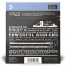 D'Addario EPS170-6SL 6 cordes Prosteels Bass Guitar Strings Light 30-130 Super Long Scale