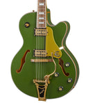 Epiphone ETSW Emperor Swingster Guitare électrique Hollowbody (Vert forêt)
