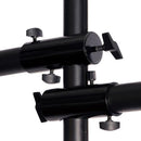 On-Stage Stands Ls7805Qik Power Crank-Up Lighting Stand Lighting Stand For Up To 12 Pars - Red One Music