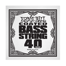 Ernie Ball 0640EB .040 Corde de basse électrique à revêtement simple en nickel
