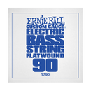 Ernie Ball 1790EB .090 Corde simple pour basse électrique à bobinage plat