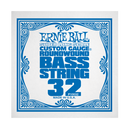 Ernie Ball 10032EB .032 Corde de basse électrique simple à très longue échelle enroulée en nickel