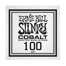 Ernie Ball 10697EB .100 Corde de basse électrique à simple bobinage en cobalt
