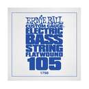 Ernie Ball 1798EB .105 Corde simple pour basse électrique à bobinage plat