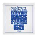 Ernie Ball 1765EB .065 Corde simple pour basse électrique à bobinage plat