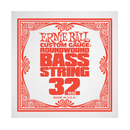 Ernie Ball 1632EB .032 Corde de basse électrique enroulée en nickel
