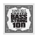 Ernie Ball 0697EB .100 Corde de basse électrique à simple revêtement en nickel