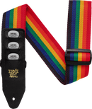 Ernie Ball 4188EB Sangle porte-pic 2'' - Arc-en-ciel