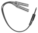 Link Audio AA8Y Câble Y 1/4 Mono-M vers 2x 1/4 Mono-F