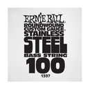 Ernie Ball 1397EB .100 Corde simple pour basse électrique en acier inoxydable
