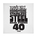 Ernie Ball 1340EB .040 Corde simple pour basse électrique en acier inoxydable