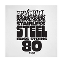 Ernie Ball 1380EB .080 Corde simple pour basse électrique en acier inoxydable