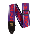 Ernie Ball Jacquard Guitar Strap - Royal Flush Red