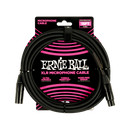 Ernie Ball 6391EB Câble de microphone XLR mâle-femelle tressé - 15'