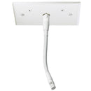 Audio-Technica ES931PMWH Hypercardioid Condenser Gooseneck Microphone - White