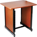 On-Stage Wsr7500 Rack Cabinet Rosewood With Black Steel - Red One Music