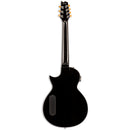 ESP LTD TL-7 Thinline Guitare électrique acoustique 7 cordes avec micro Fishman - Noir
