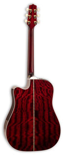 Takamine JJ325SRC John Jorgenson Signature Guitare électrique acoustique (Bourgogne)