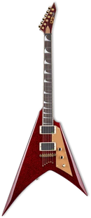 ESP LTD KH-V Kirk Hammett Signature Guitare électrique Rouge Sparkle