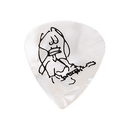 Ibanez B1000PGPW Paul Gilbert Signature Model Heavy Guitar Picks 6 Pack - Blanc nacré