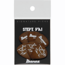 Ibanez B1000SVBR Steve Vai Signature Model Heavy Guitar Picks 6 Pack - Marron
