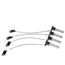 RCF QL-PIN D9.6 L31 4X broches de barre de mouche de rechange à verrouillage rapide