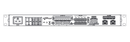 Powersoft QUATTROCANALI 4804 DSP+D 4x1200W Amplifier Platform with DSP and Dante™ - Red One Music