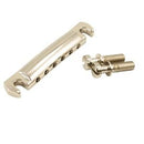 Kluson KSTOPAL-N Lightweight Stop Tailpiece Aluminum Nickel with Steel Studs