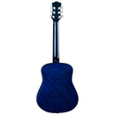 Luna SAF STR Safari Travel Acoustic Guitar (Starry Night)