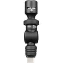 Saramonic SMARTMIC Mini microphone à condensateur omnidirectionnel ultracompact pour appareils mobiles et ordinateurs USB Type-C
