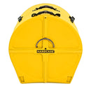 Hardcase HNP20BY Étui pour grosse caisse 20" avec roulettes et poignée de traction (Jaune)